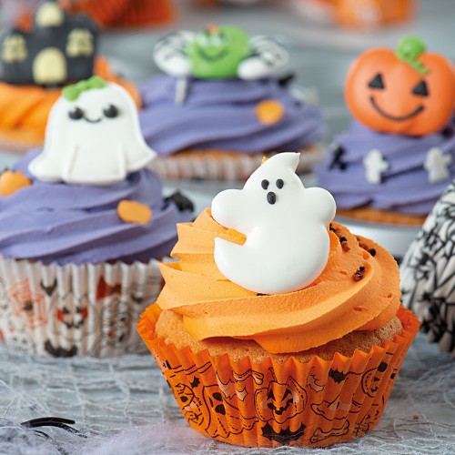 Καραμελόχαρτα Halloween Κολοκύθες Φαντάσματα-Decora