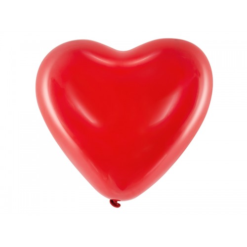 Μπαλόνια Μεγάλες Κόκκινες Καρδιές 40cm