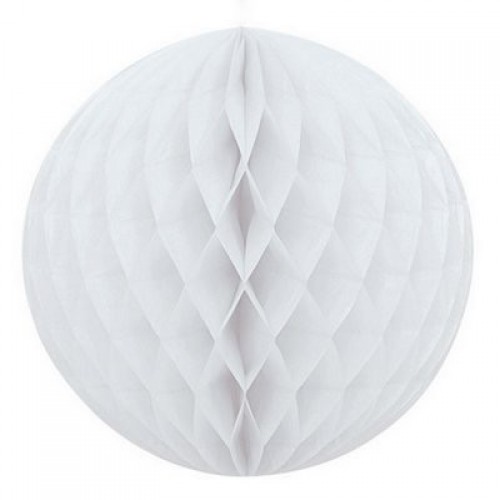 Λευκή Honeycomb ball 30cm