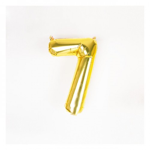 Μπαλόνι Χρυσό Νούμερο 7 (16'')