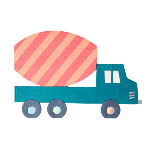 Χαρτοπετσέτες Εργοτάξιο 16pcs-Construction Meri Meri