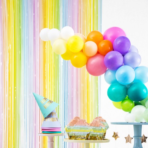 Κουρτίνα Διακόσμησης Rainbow Mix PartyDeco