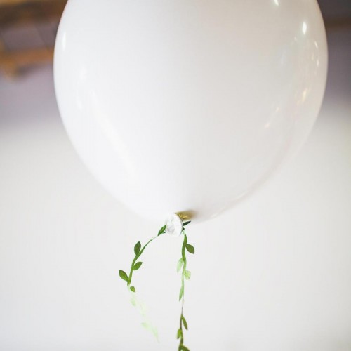Περλέ Λευκά Μπαλόνια 30cm 