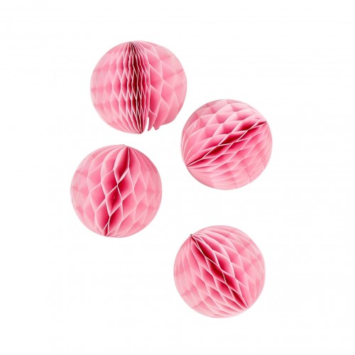 abcJoy ροζ Honeycomb ball - 8''