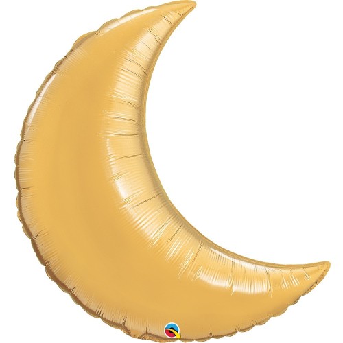 Μεταλλικό Μπαλόνι Χρυσό Φεγγάρι 