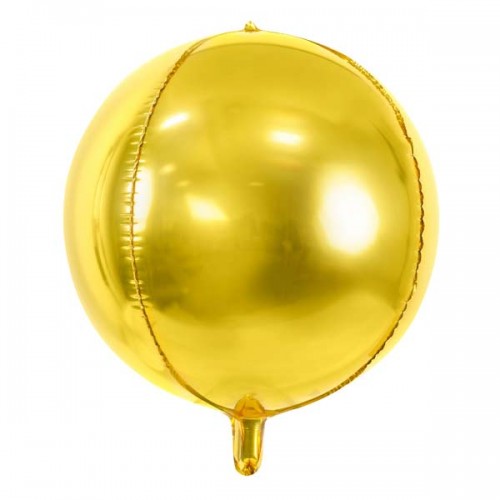 Μεταλλικό Μπαλόνι Χρυσή Σφαίρα Party Deco