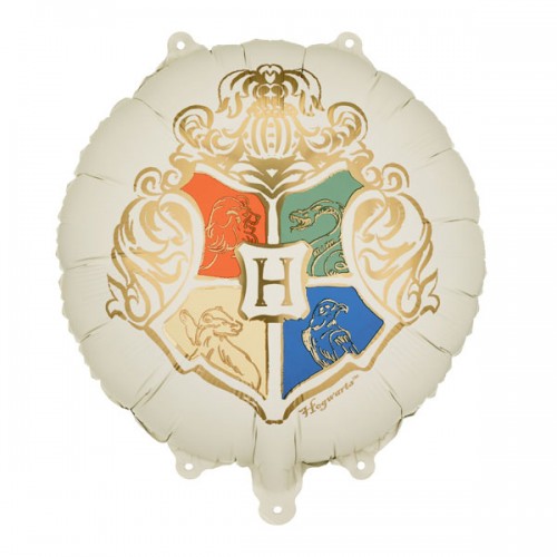 Μεταλλικό Μπαλόνι Έμβλημα Hogwarts Harry Potter PartyDeco