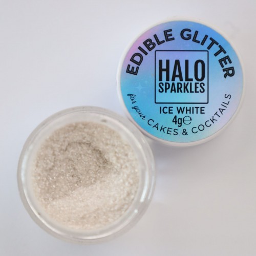 Λευκό Χιόνι Βρώσιμο Γκλίτερ Halo Sparkles-Sweet Stamp