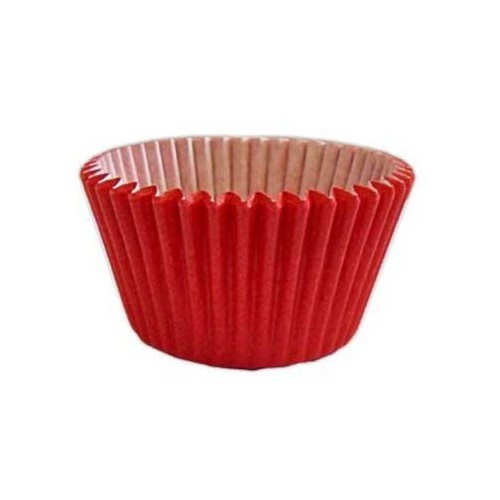 Κόκκινα Αντικολλητικά Καραμελόχαρτα για Cupcakes/Muffins 180pcs