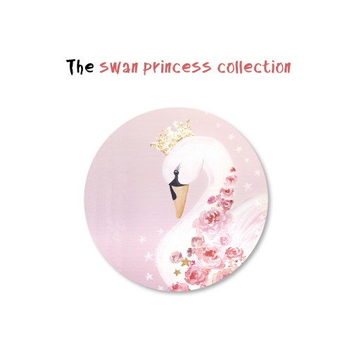Αυτοκόλλητα Κύκνος Για Παιδικά Πάρτυ - Swan Princess Collection Stickers