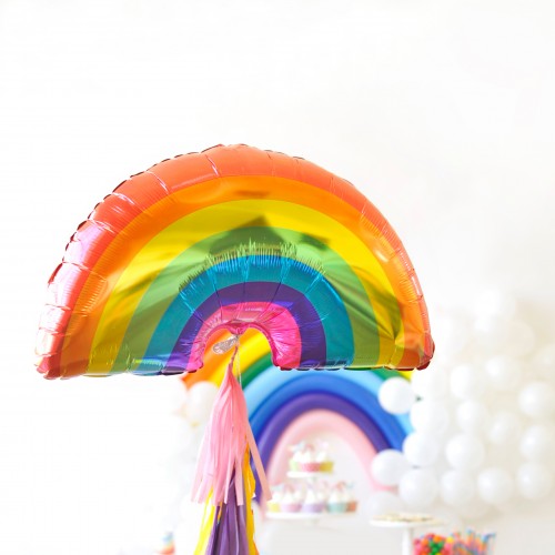 Μεταλλικό Μπαλόνι Ουράνιο Τόξο 