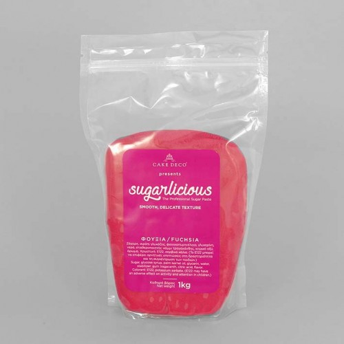 Ζαχαρόπαστα Sugarlicious Φούξια 1Kg