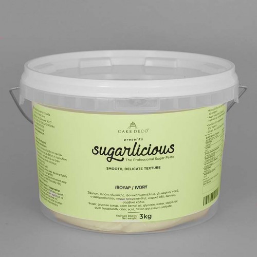 Ζαχαρόπαστα Sugarlicious Ιβουάρ 3Kg
