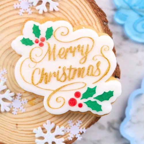 Στάμπα Κουπ Πατ Merry Christmas OUTboss STAMP N CUT