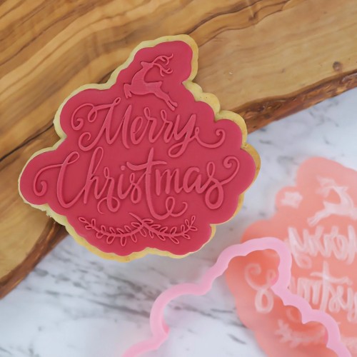 Στάμπα Κουπ Πατ Traditional Merry Christmas-Amy Jane Collection