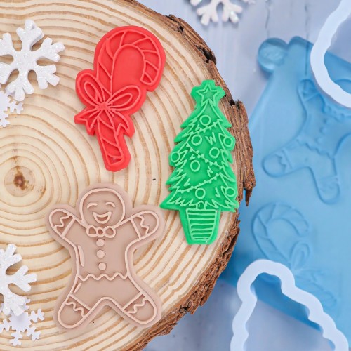 Στάμπες Κουπ Πατ Mini Χριστουγεννιάτικα Σχέδια-OUTboss STAMP N CUT 