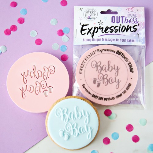 Στάμπα Baby Boy-Outboss Expressions By SweetStamp