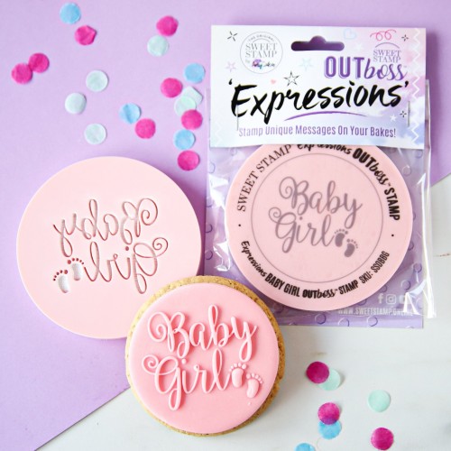 Στάμπα Baby Girl-Outboss Expressions By SweetStamp