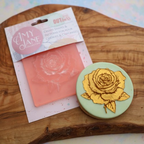 Στάμπα Vintage Τριαντάφυλλο-Amy Jane Collection 