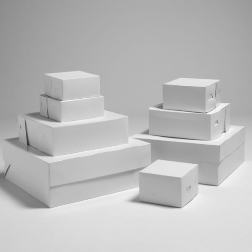 Λευκό Κουτί Τούρτας (45x45x15cm)
