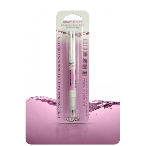 Διπλός Μαρκαδόρος Τροφίμων - Βιολετί